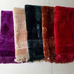 壓花印花熱銷防滑加厚祈禱毯 丹娜針織穆斯林用品的優質選擇